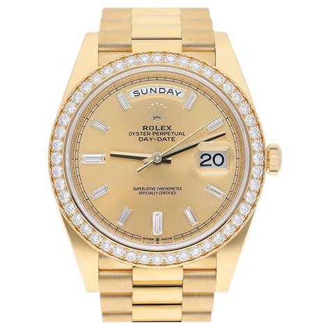 rolex presidential factory diamond